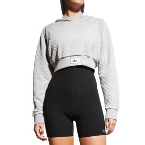ALO Yoga Heather Gray Hoodie